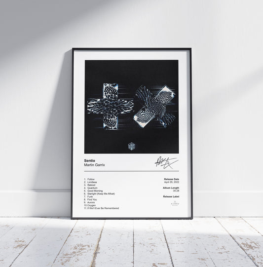 Martin Garrix Poster - Sentio Album Cover Poster Print