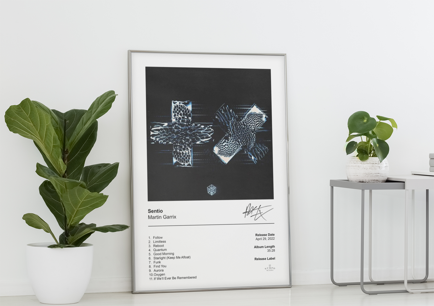 Martin Garrix Poster - Sentio Album Cover Poster Print