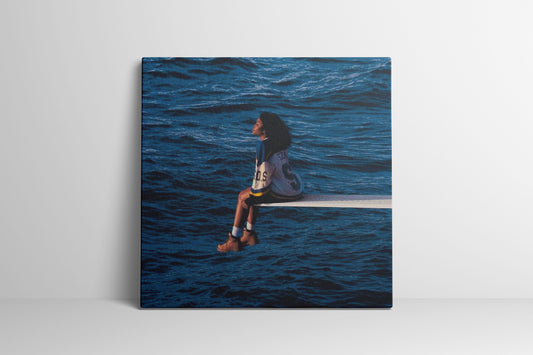 SZA Canvas - SOS Album Cover Wrapped Canvas