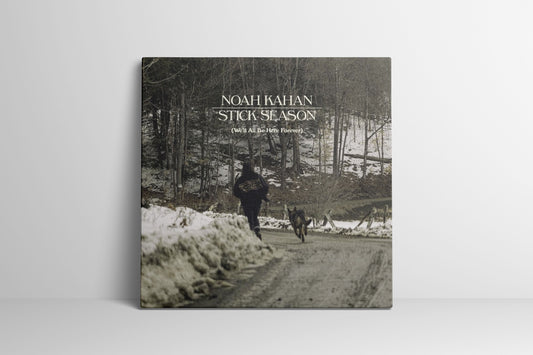 Noah Kahan Canvas - Stick Season Album Cover Wrapped Canvas