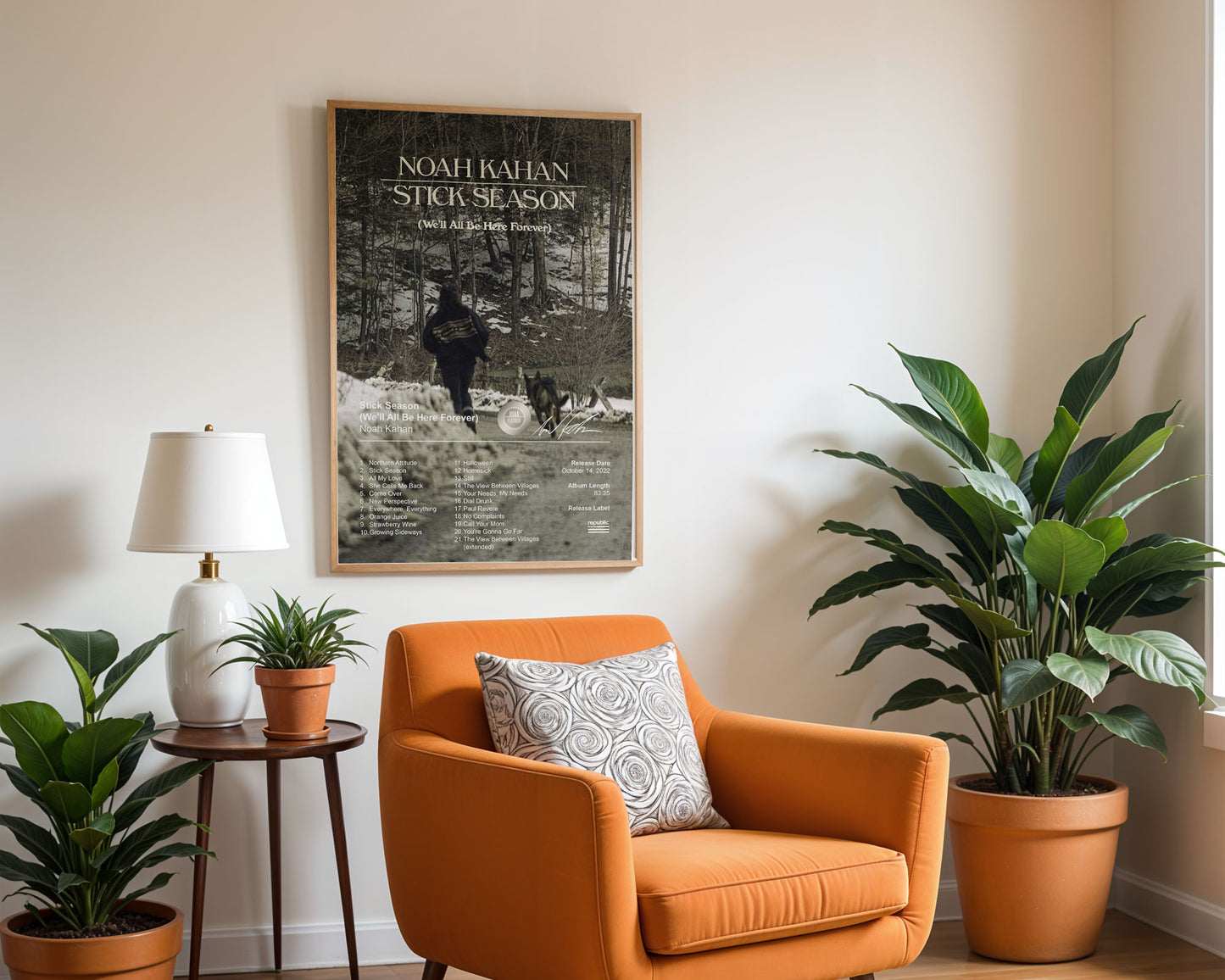 Noah Kahan Poster - Stick Season Album Cover Poster Print - STUDIO EDITION