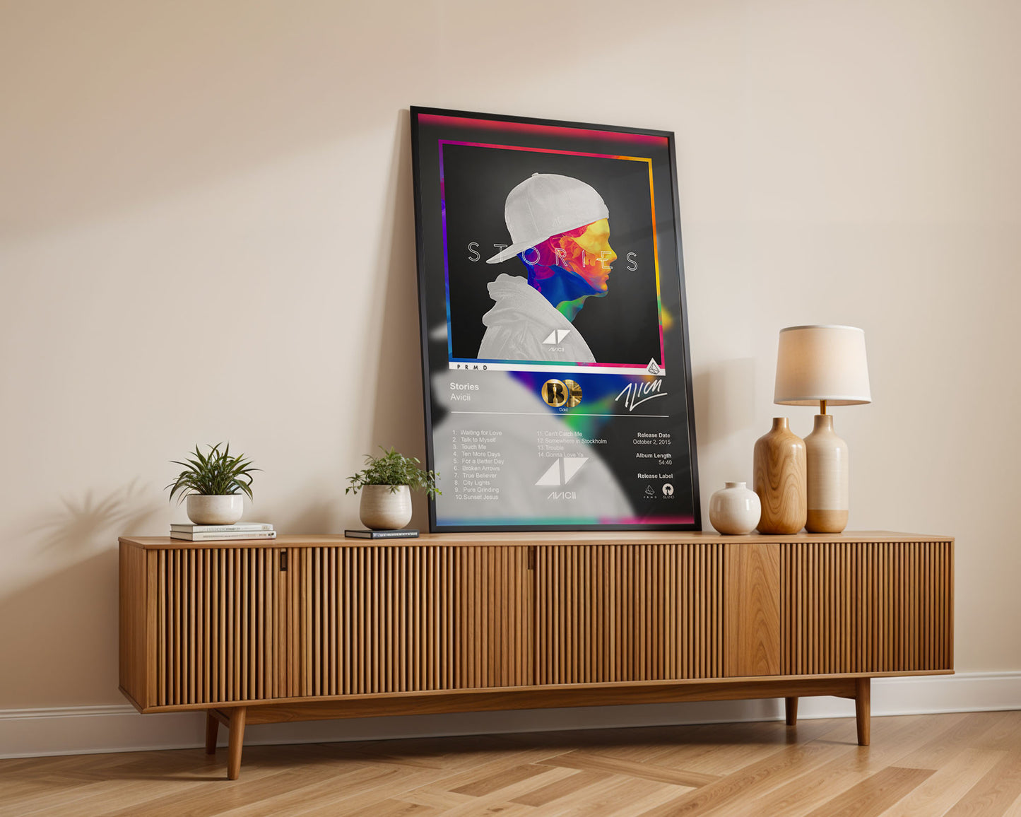 Avicii Poster - Stories Album Cover Poster Print - STUDIO EDITION