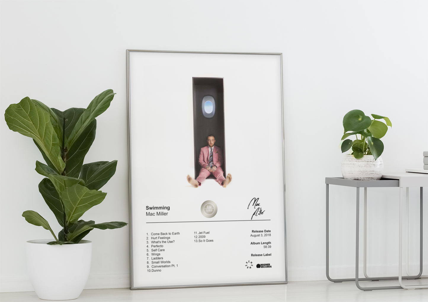 Mac Miller Poster - Swimming Album Cover Poster Print