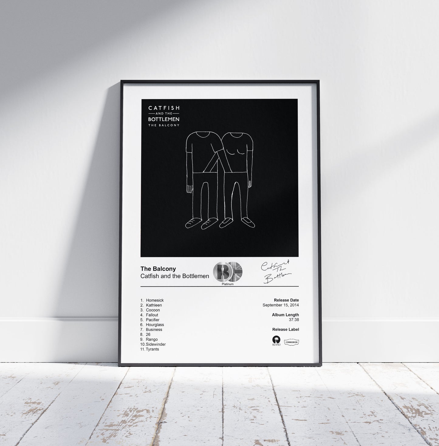 Catfish and the Bottlemen Poster - The Balcony Album Cover Poster Print