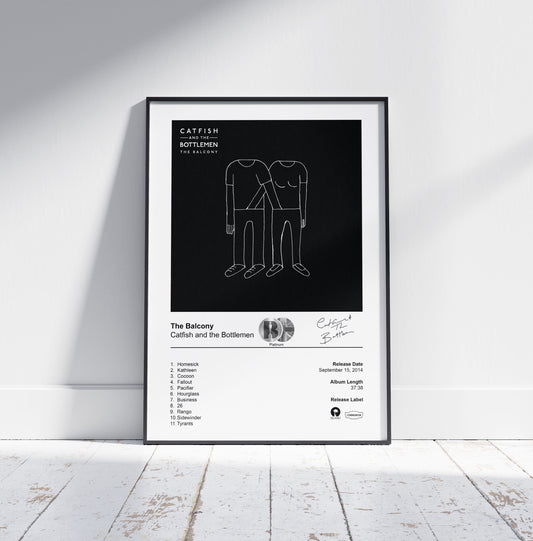 Catfish and the Bottlemen Poster - The Balcony Album Cover Poster Print