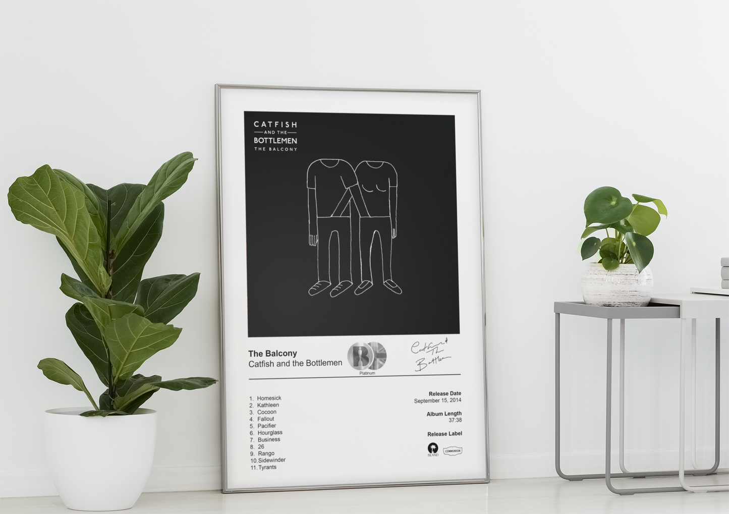 Catfish and the Bottlemen Poster - The Balcony Album Cover Poster Print