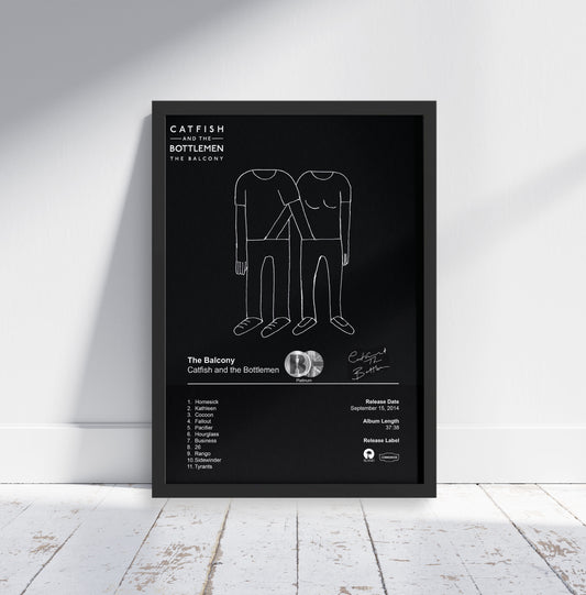 Catfish and the Bottlemen Poster - The Balcony Album Cover Poster Print - STUDIO EDITION