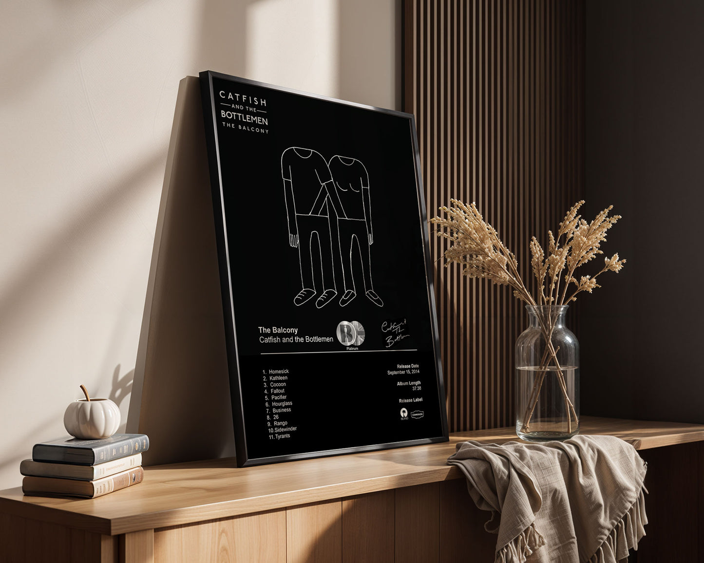Catfish and the Bottlemen Poster - The Balcony Album Cover Poster Print - STUDIO EDITION