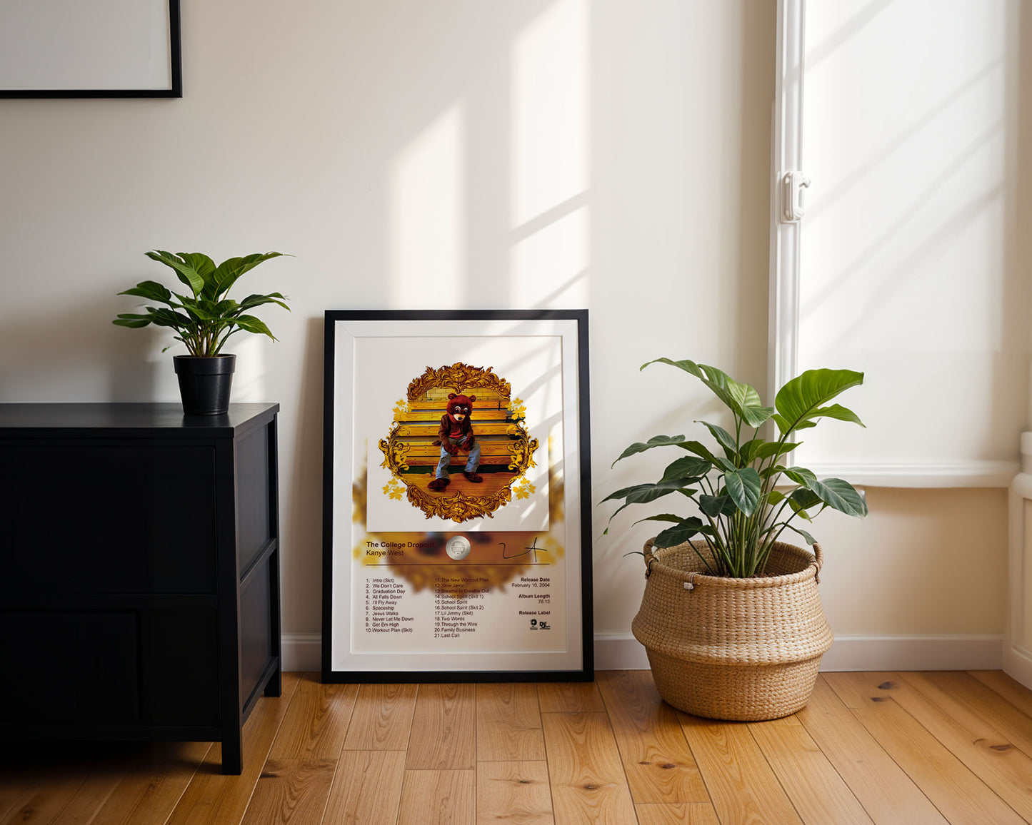 Kanye West Poster - The College Dropout Album Cover Poster Print - STUDIO EDITION