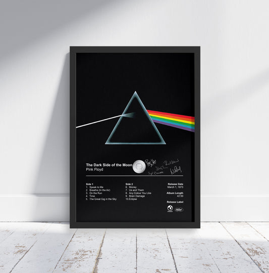 Pink Floyd Poster - The Dark Side of the Moon Album Cover Poster Print - STUDIO EDITION