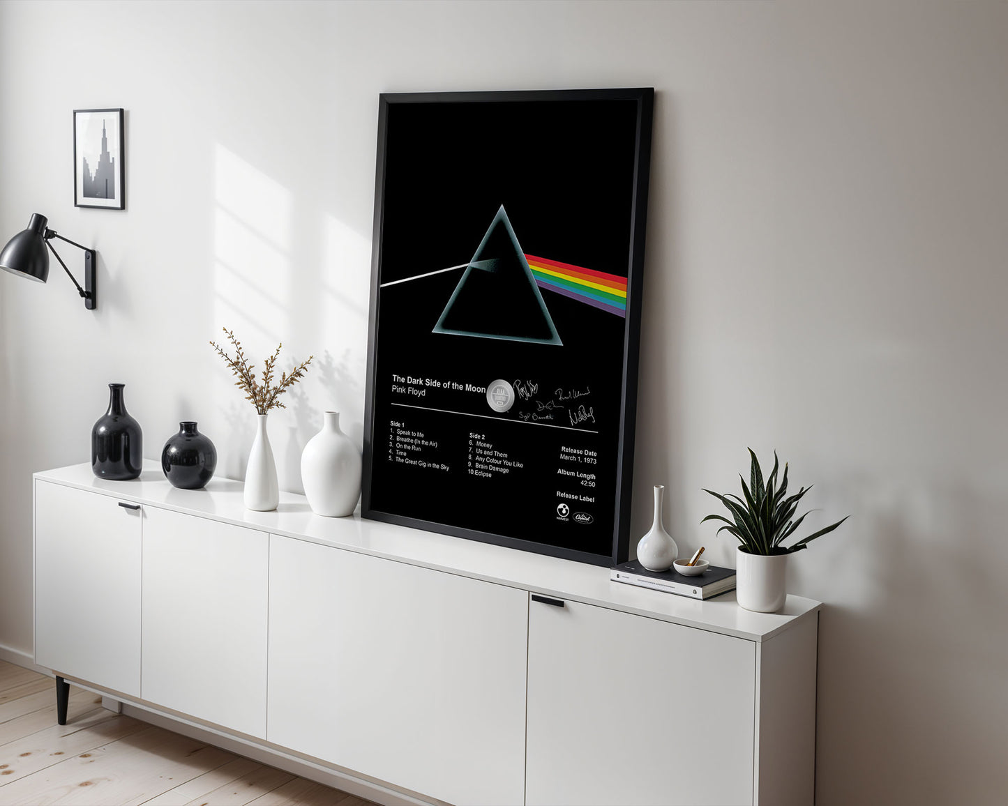 Pink Floyd Poster - The Dark Side of the Moon Album Cover Poster Print - STUDIO EDITION