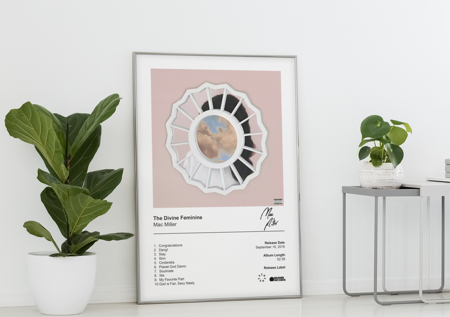 Mac Miller Poster - The Divine Feminine Album Cover Poster Print