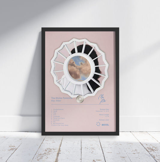Mac Miller Poster - The Divine Feminine Album Cover Poster Print - STUDIO EDITION