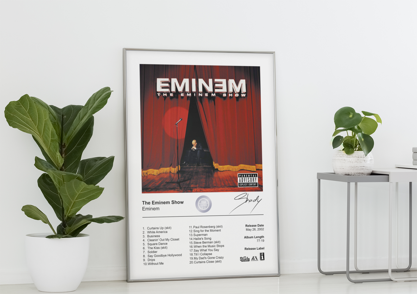 Eminem Poster - The Eminem Show Album Cover Poster Print