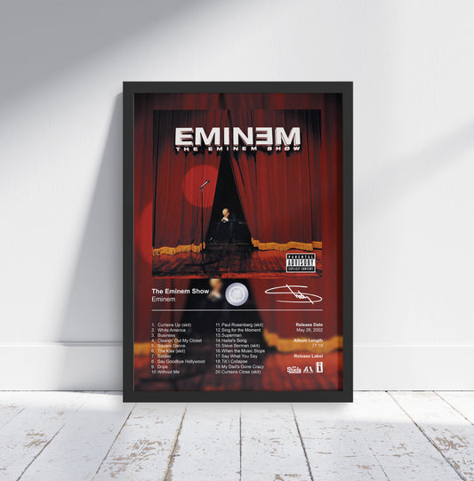 Eminem Poster - The Eminem Show Album Cover Poster Print - STUDIO EDITION