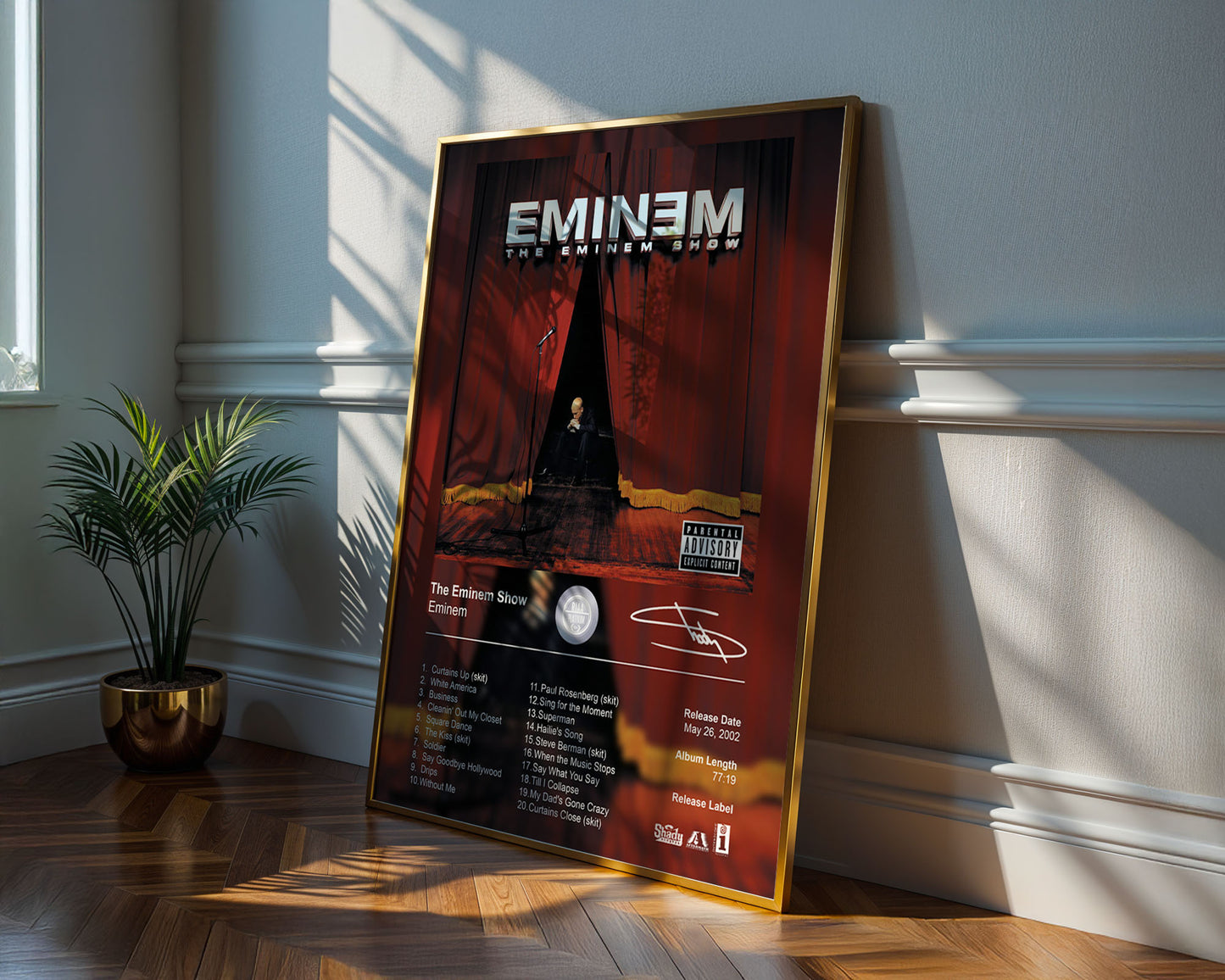 Eminem Poster - The Eminem Show Album Cover Poster Print - STUDIO EDITION