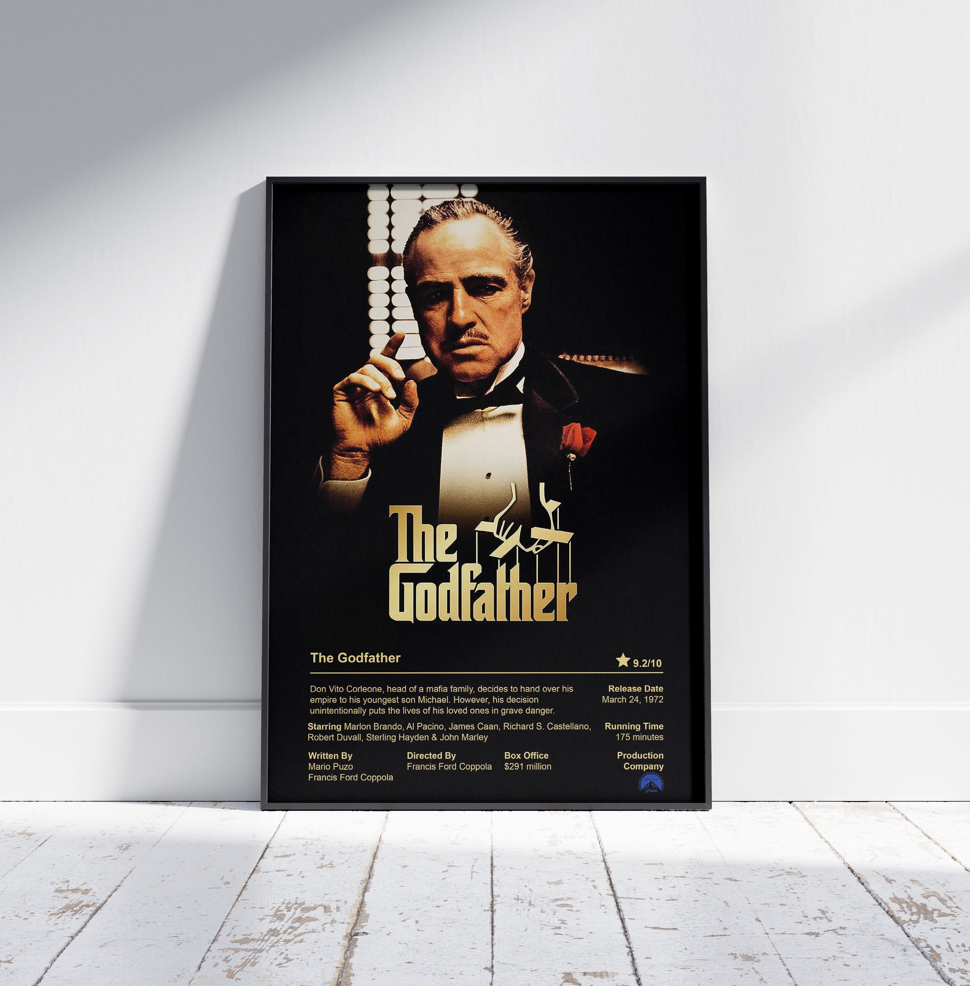 Marlon Brando Godfather Poster marlon-brando-godfather-poster
