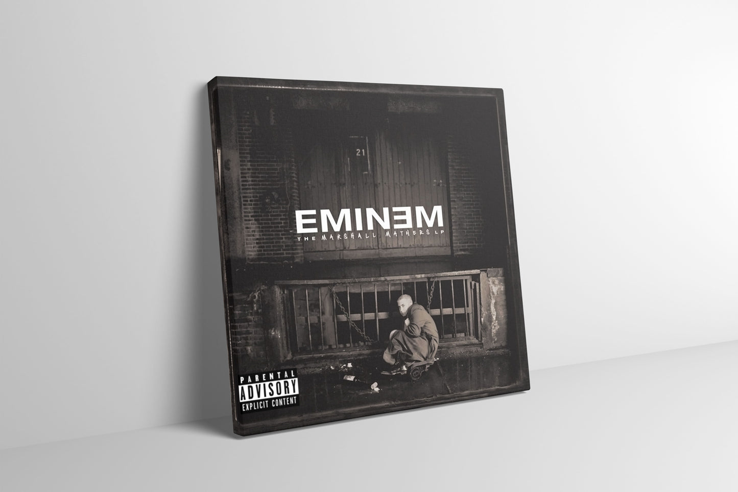 Eminem Canvas - The Marshall Mathers LP Album Cover Wrapped Canvas