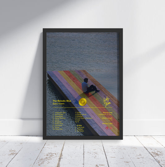 Baby Keem Poster - The Melodic Blue Album Cover Poster Print - STUDIO EDITION