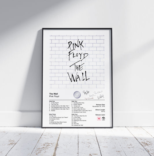 Pink Floyd Poster - The Wall Album Cover Poster Print