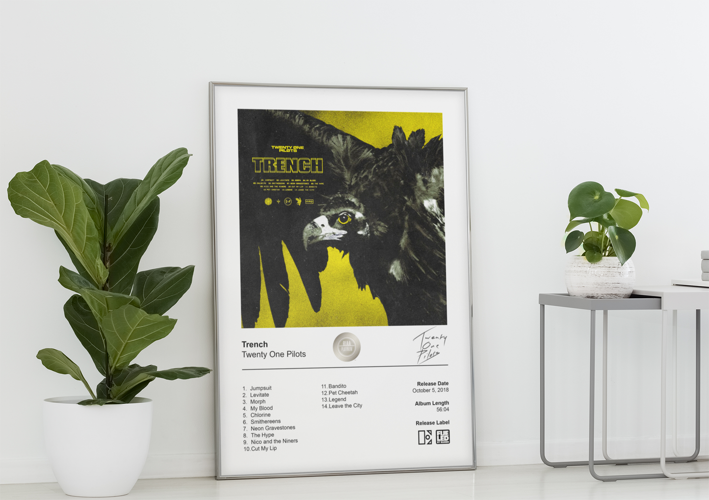 Twenty One Pilots Poster - Trench Album Cover Poster Print