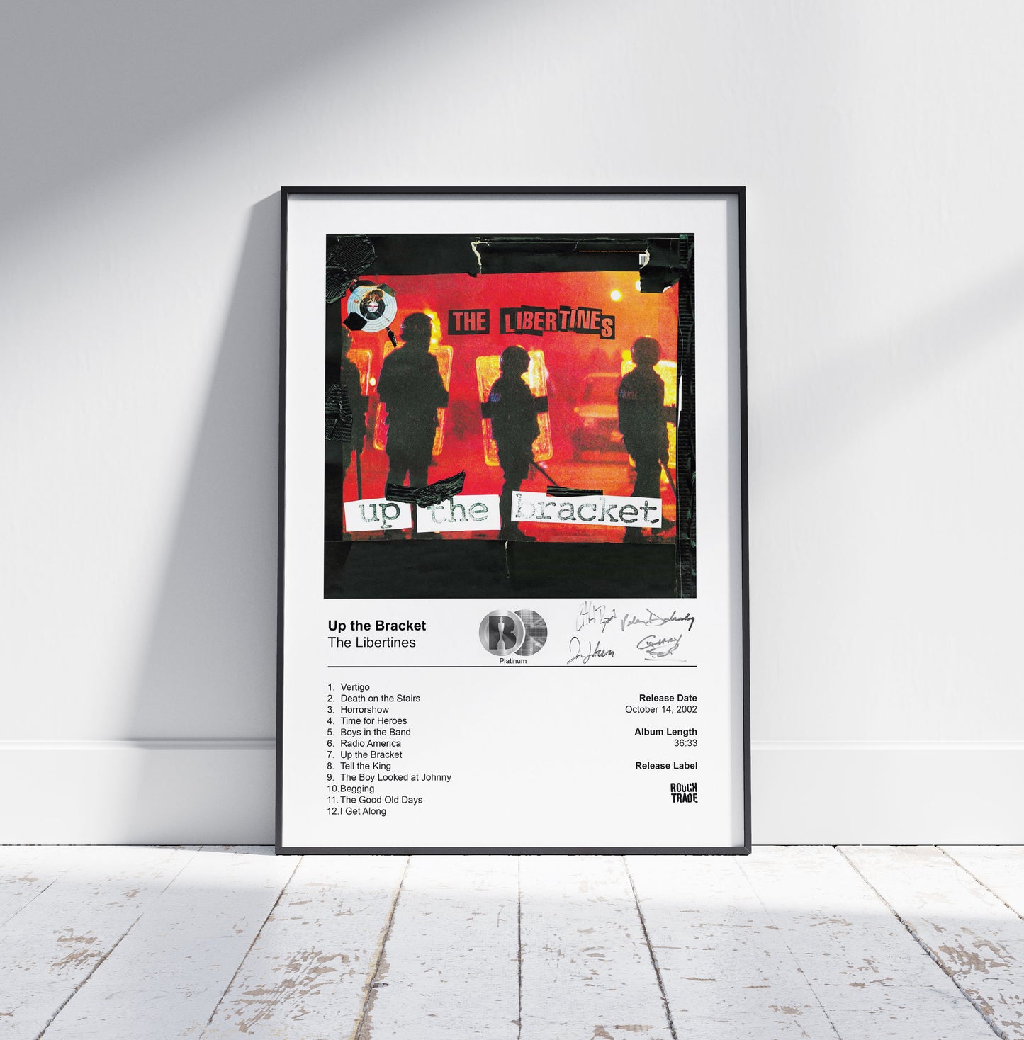 The Libertines Poster - Up the Bracket Album Cover Poster Print