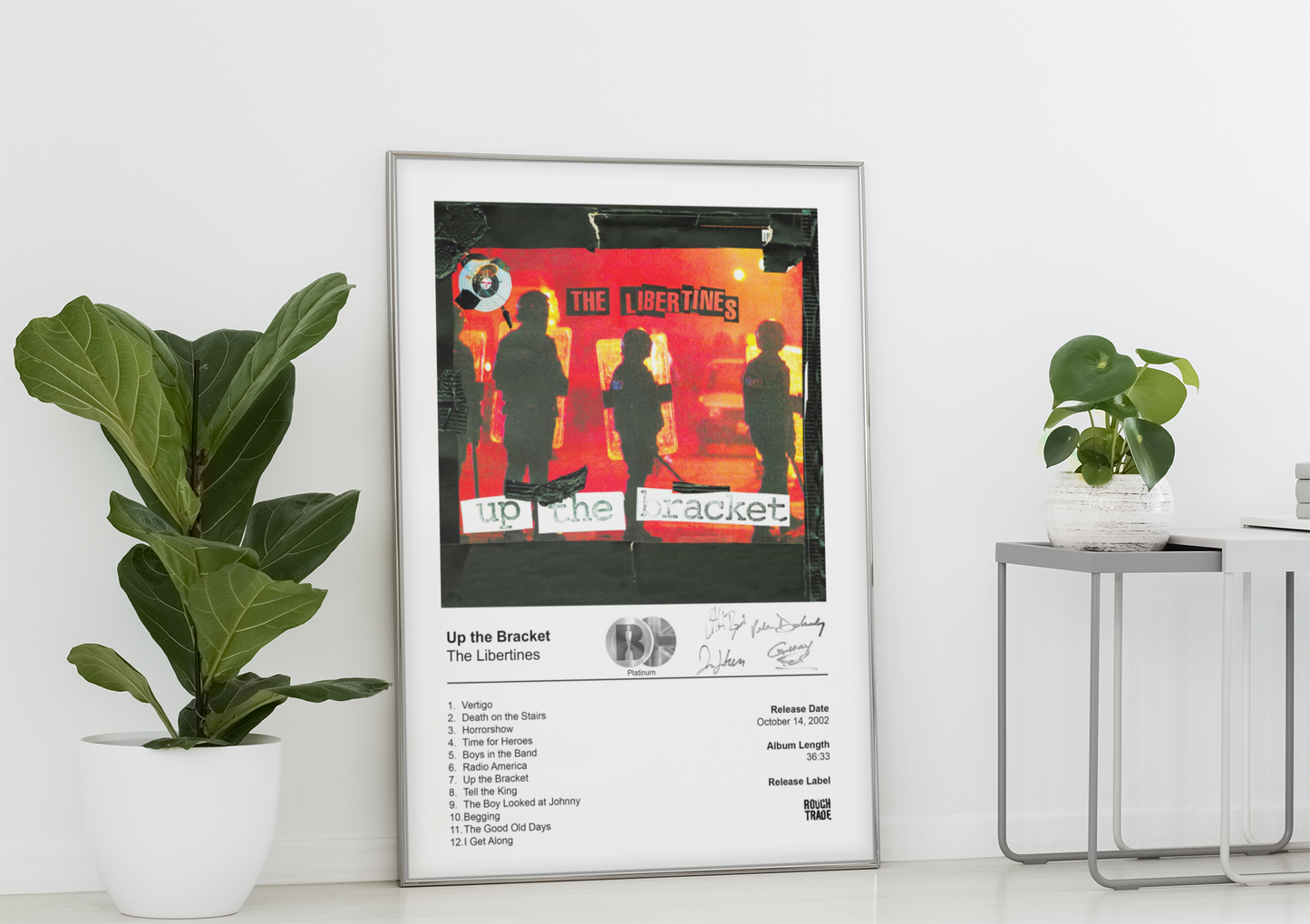 The Libertines Poster - Up the Bracket Album Cover Poster Print