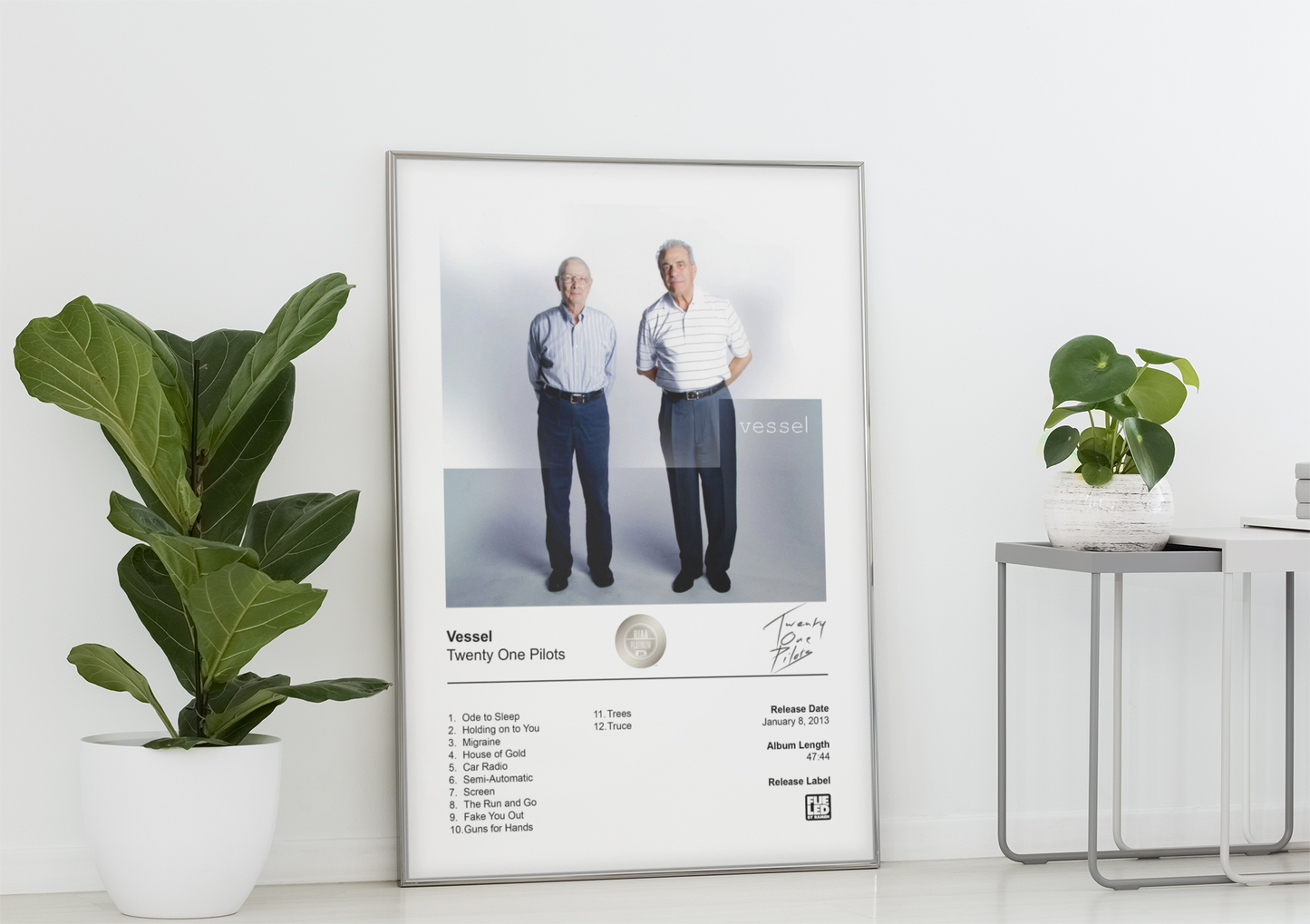 Twenty One Pilots Poster - Vessel Album Cover Poster Print