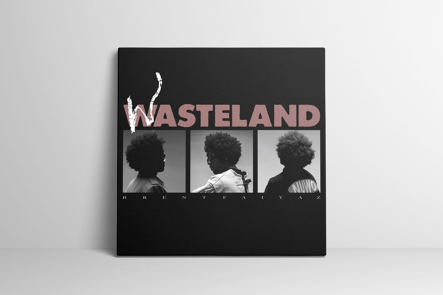 Brent Faiyaz Canvas - Wasteland Album Cover Wrapped Canvas