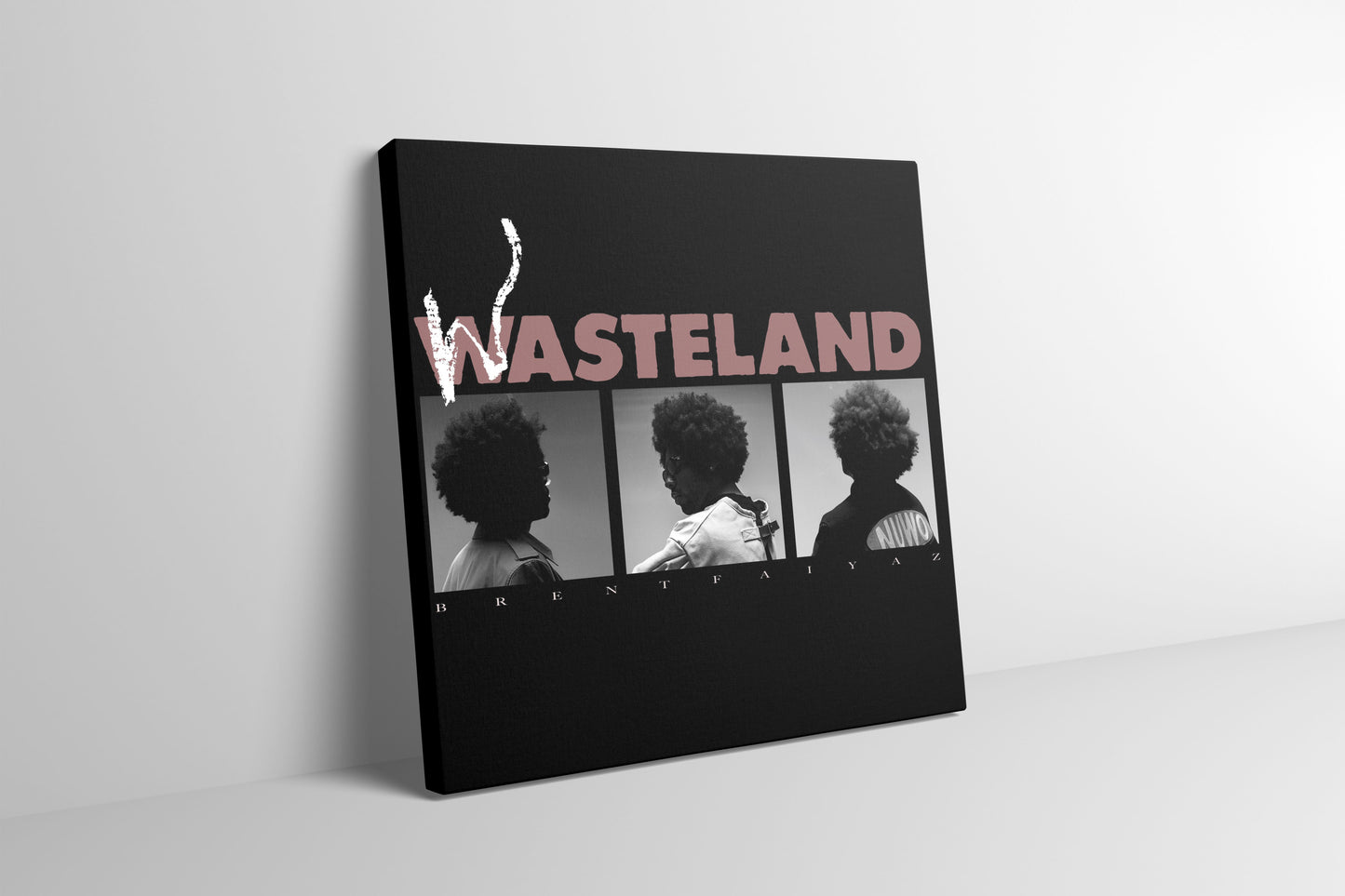 Brent Faiyaz Canvas - Wasteland Album Cover Wrapped Canvas